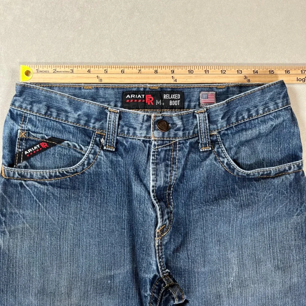 Ariat M4 FR Relaxed Boot Cut Jeans Mens 32x31 Flame Resistant CAT 2 PPE Workwear